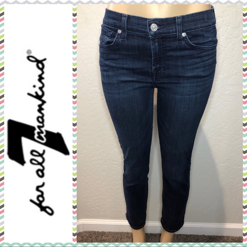 7 for all Mankind Roxanne Crop sz 29